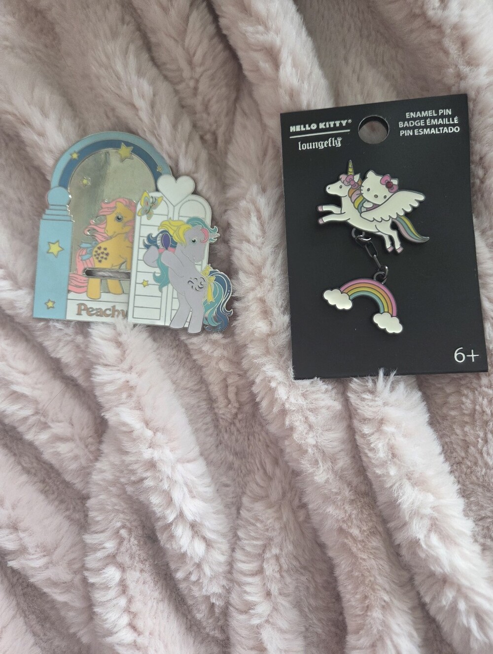 Loungefly Enamel Pin Hello Kitty & My Little Pony